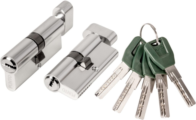 Цилиндр A2002Knob60 SN МатНикель