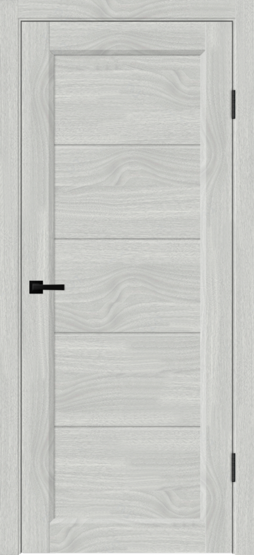 Межкомнатная дверь SOFTWOOD STYLE 1 глухое без притвора Орех американский светлый