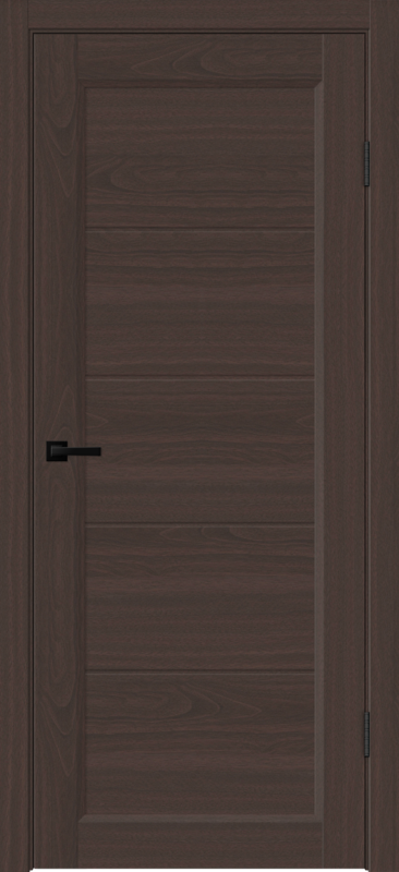 Межкомнатная дверь SOFTWOOD STYLE 1 глухое без притвора Орех американский шоколад