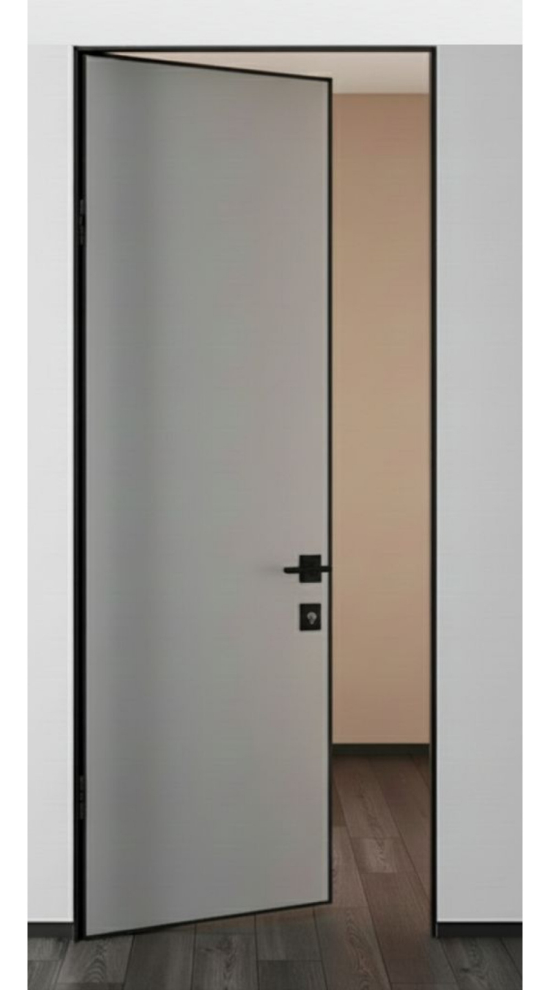 Скрытая реверс черная 231см