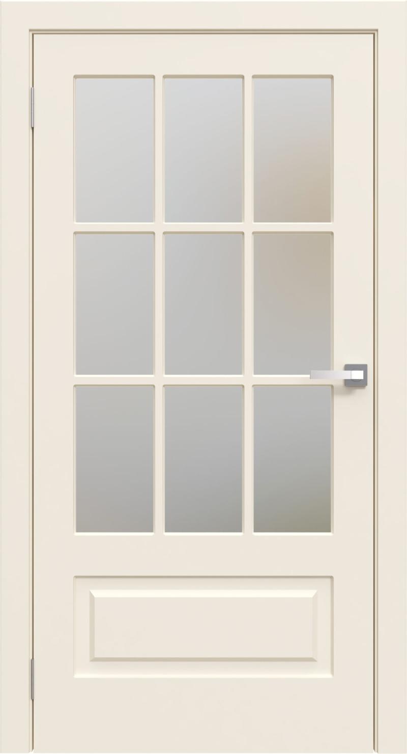 Межкомнатная дверь «ПЕРФЕТО» 9 ПО (Цвет — Белый; Ваниль; Грэй; Капучино; Графит)