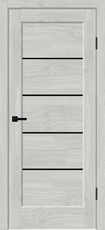 Межкомнатная дверь SOFTWOOD PREMIER 1 со стеклом без притвора Орех американский светлый