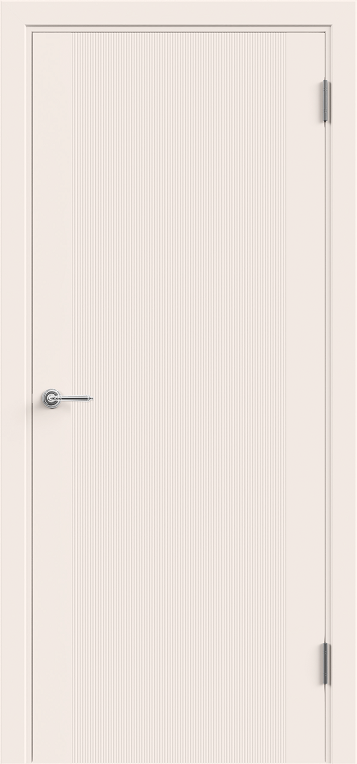 Межкомнатная дверь эмаль SCANDI 3D 16 глухое без притвора Слоновая кость