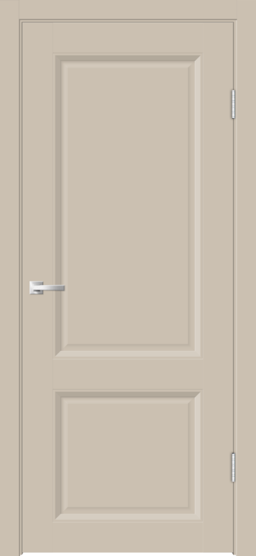 Межкомнатная дверь EMALUX ALTO 21 глухое 2P без притвора Кварцит