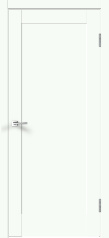 Межкомнатная дверь EMALUX ALTO 14 глухое без притвора Белый опал