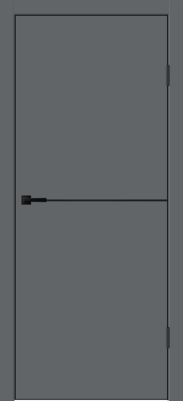 Межкомнатная дверь EMALUX GALANT FH1 глухое без притвора Вулкан