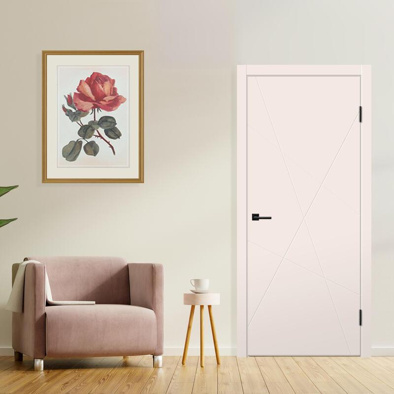 Межкомнатная дверь эмаль SCANDI S глухое без притвора под заказ Слоновая кость