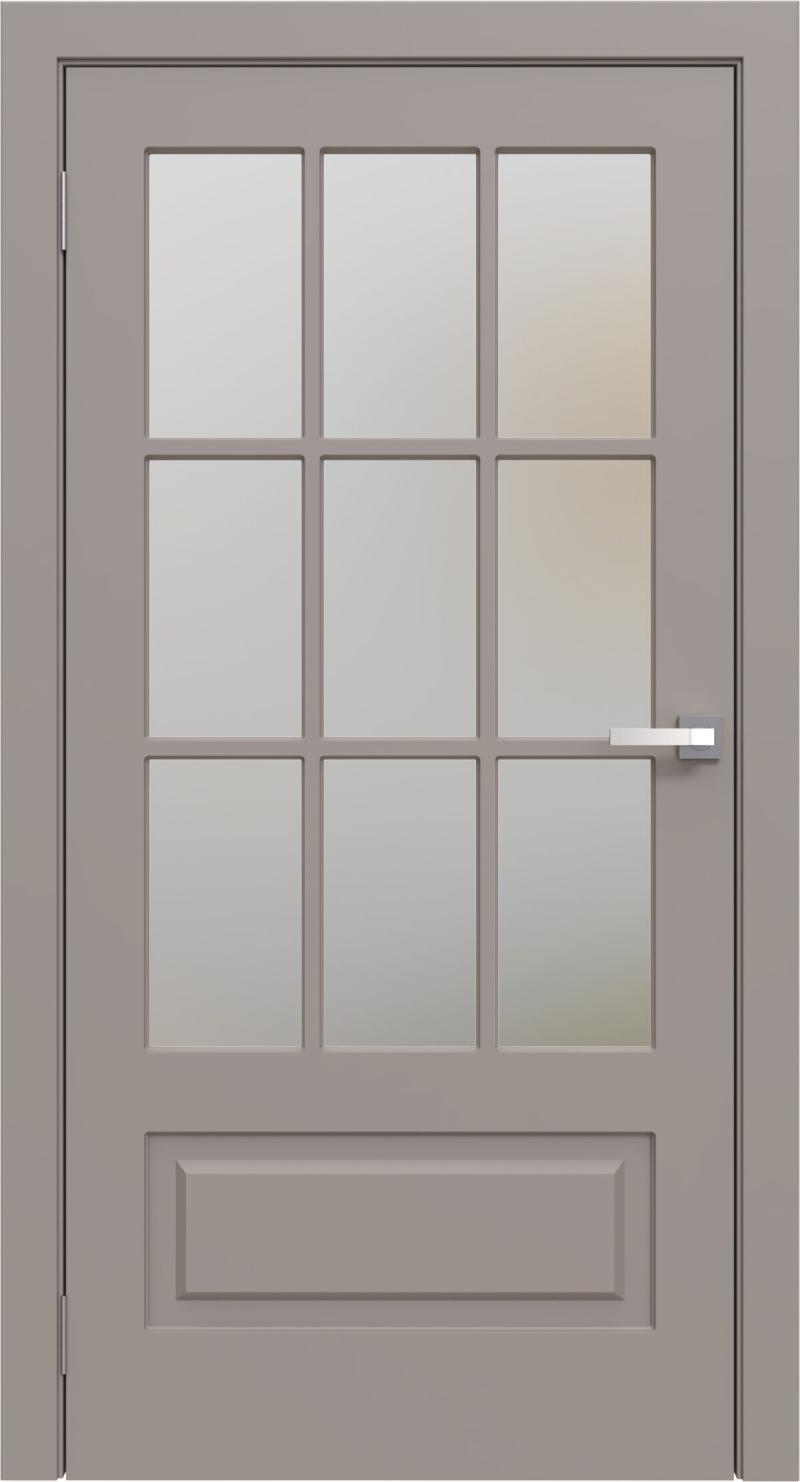 Межкомнатная дверь «ПЕРФЕТО» 9 ПО (Цвет — Белый; Ваниль; Грэй; Капучино; Графит)