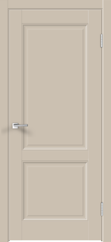 Межкомнатная дверь EMALUX VILLA глухое 2P без притвора Кварцит