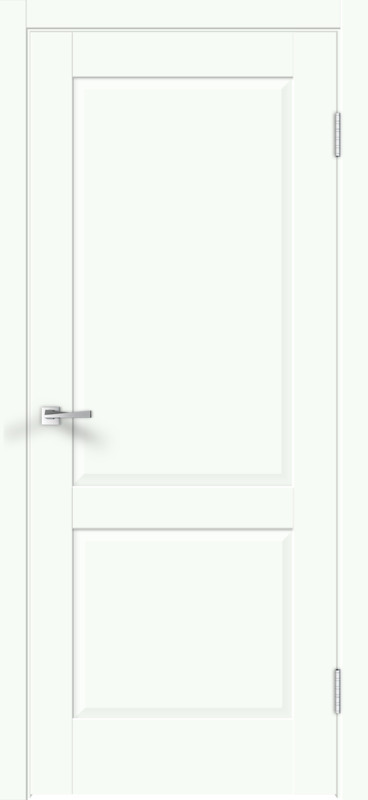 Межкомнатная дверь EMALUX ALTO 11 глухое 2P без притвора Белый опал