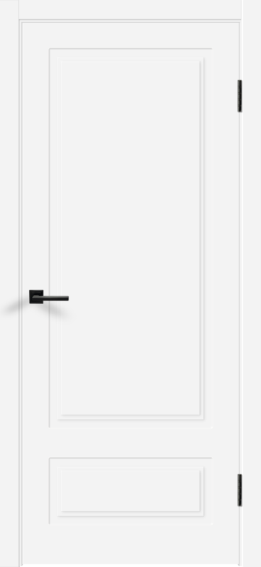 Межкомнатная дверь эмаль SCANDI NEO 3 глухое 2P без притвора Белый