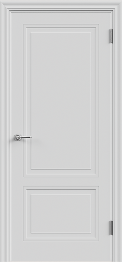 Межкомнатная дверь эмаль SCANDI NEO 7 глухое 2P без притвора Светло-серый