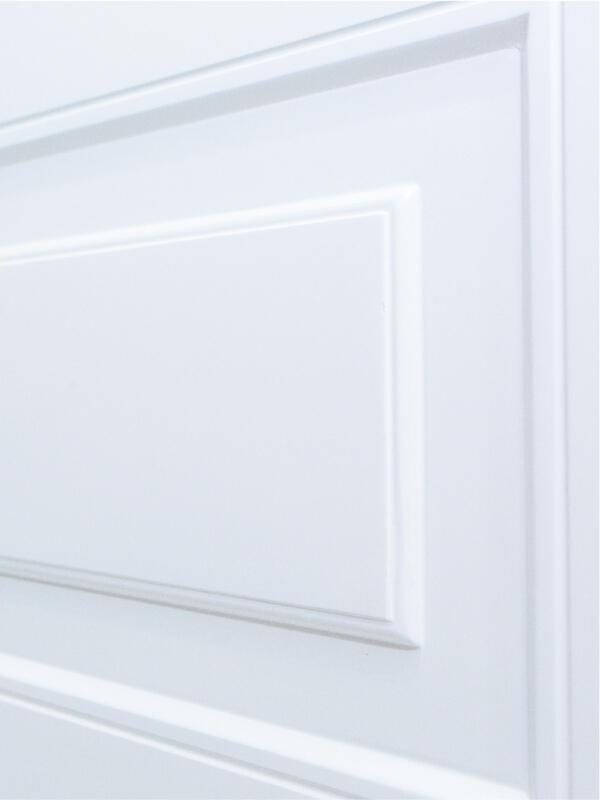 Межкомнатная дверь эмаль SCANDI глухое 3P без притвора Белый