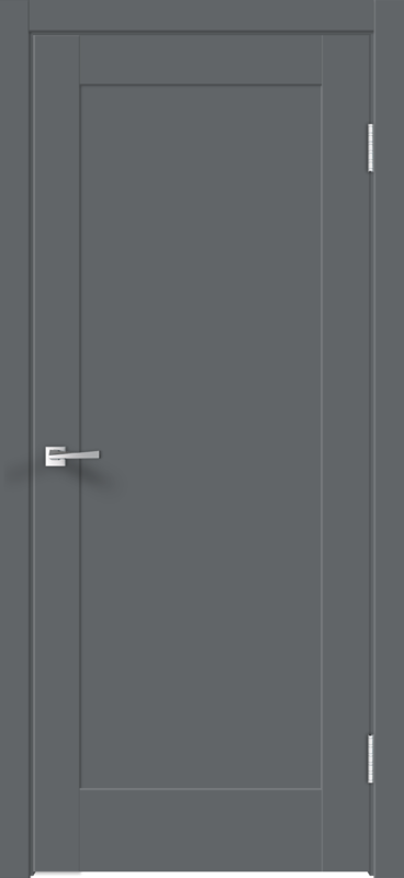 Межкомнатная дверь EMALUX ALTO 14 глухое без притвора Вулкан