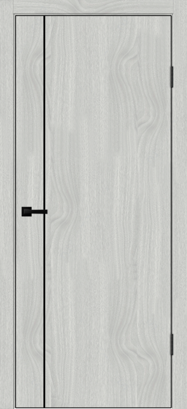 Межкомнатная дверь SOFTWOOD GALANT M1 глухое без притвора Орех американский светлый