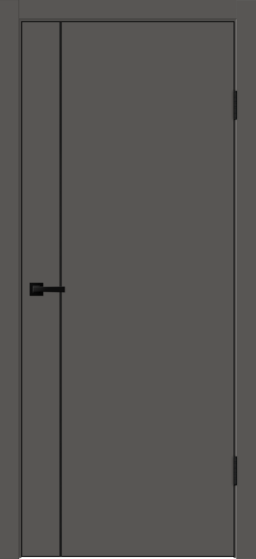 Межкомнатная дверь EMALUX GALANT M1 глухое без притвора Феникс