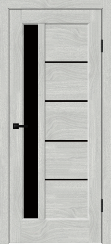 Межкомнатная дверь SOFTWOOD PREMIER 3 со стеклом без притвора Орех американский светлый