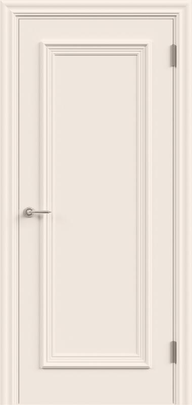 Межкомнатная дверь эмаль LEDO 2 глухое 4P без притвора Слоновая кость