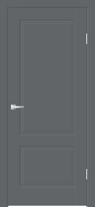Межкомнатная дверь EMALUX ALTO 22 глухое 2P без притвора Вулкан