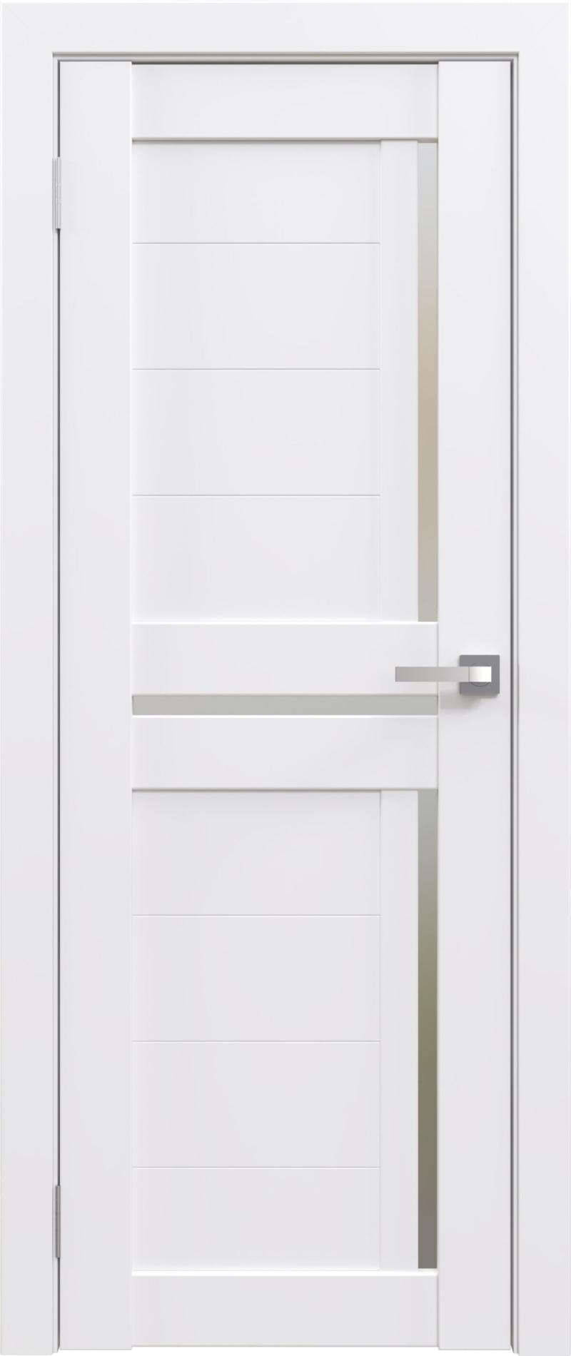 Межкомнатная дверь «ФЛЭШ ЭКО» 18 (Матовое стекло)