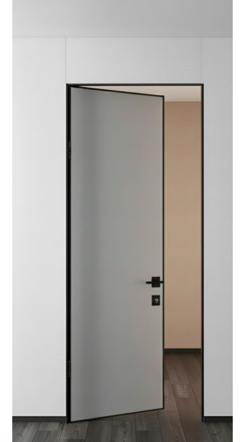 Скрытая реверс черная 201см