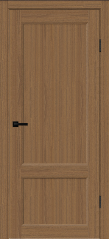 Межкомнатная дверь SOFTWOOD STYLE 3 глухое 2P без притвора Орех американский мореный