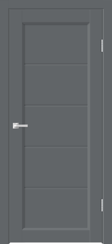 Межкомнатная дверь EMALUX STYLE 1 глухое без притвора Вулкан