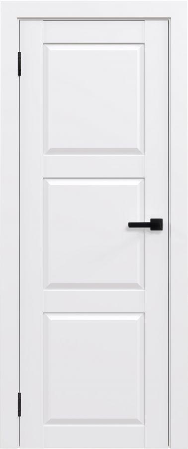 Межкомнатная дверь «ФЛЭШ ЭКО КЛАССИК» ПГ-03 (Цвет — Белый)