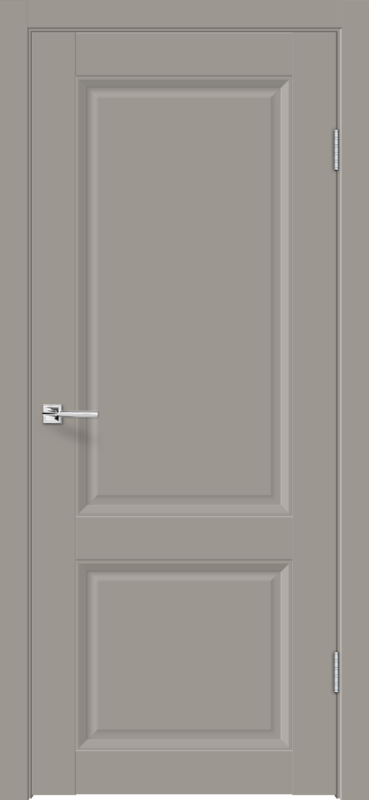 Межкомнатная дверь EMALUX ALTO 21 глухое 2P без притвора Макиато