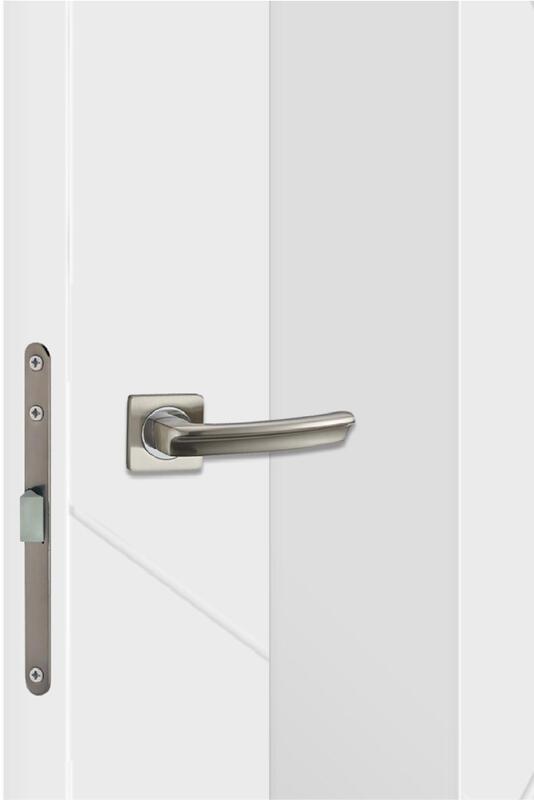 Межкомнатная дверь эмаль SCANDI S со стеклом Z1 без притвора Белый