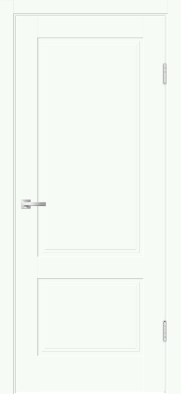 Межкомнатная дверь EMALUX ALTO 22 глухое 2P без притвора Белый опал