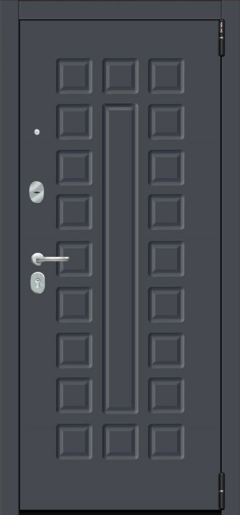 Porta R 51.П61 Graphite Pro/Bianco Veralinga