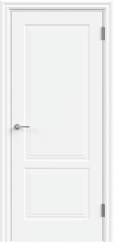 Межкомнатная дверь эмаль SCANDI NEO 1 глухое 2P без притвора Белый