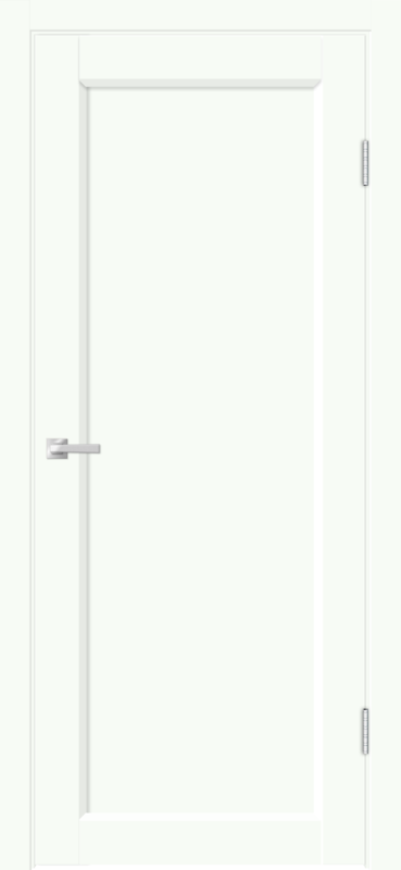 Межкомнатная дверь EMALUX STYLE 3 глухое 4P без притвора Белый опал